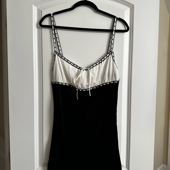 Sugar Thrillz Black and White Dress - Picture 1 of 4